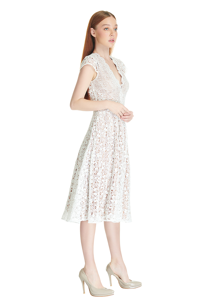 side view of the dress